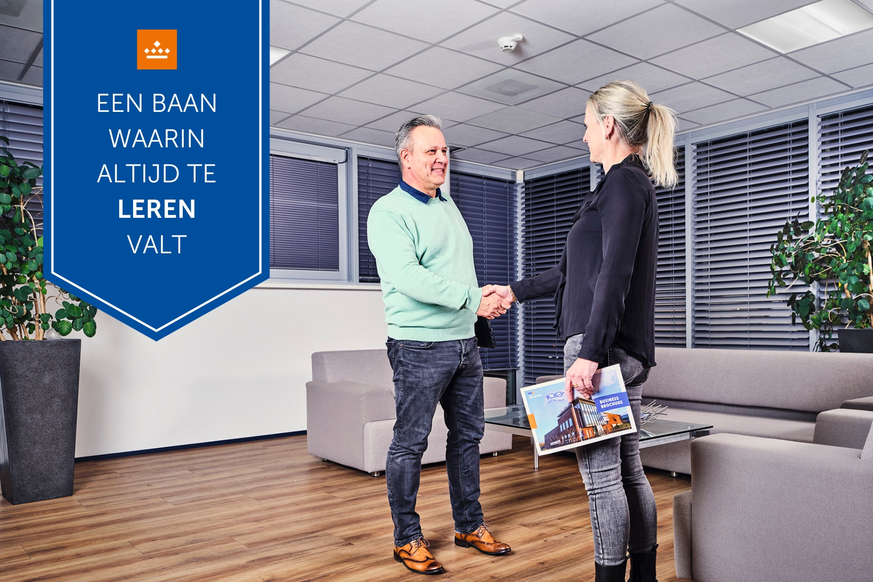 Edwin Testimonial + Vaandel